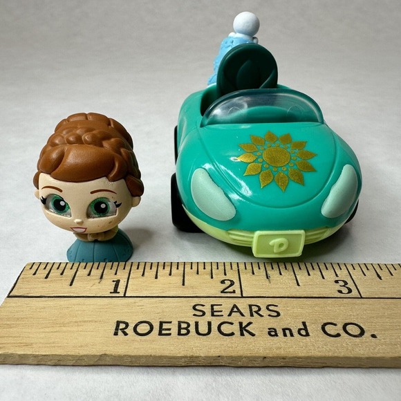 Disney Doorables ANNA from FROZEN  Let's Go Series 3 Figure & Vehicle NEW in Box - Picture 6 of 10